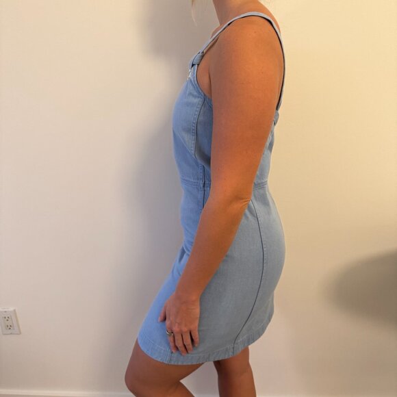 Rag & Bone Denim Dress with Adjustable Strap Length Size 10 - Picture 5 of 6